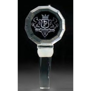 Crystal wine stopper makes great gift 1C3D007
