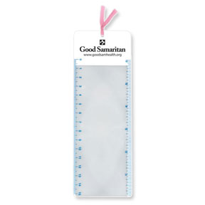 Bookmark magnifier makes a statement for a cure  EDP704K