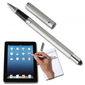 Stylus pen makes for precision screen touches. Pen on other end. www.thankem.com #1225