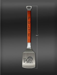Great logo spatula keeps your logo handy